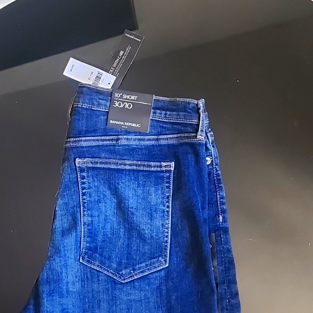 NWT Banana Republic denim shorts 30×10